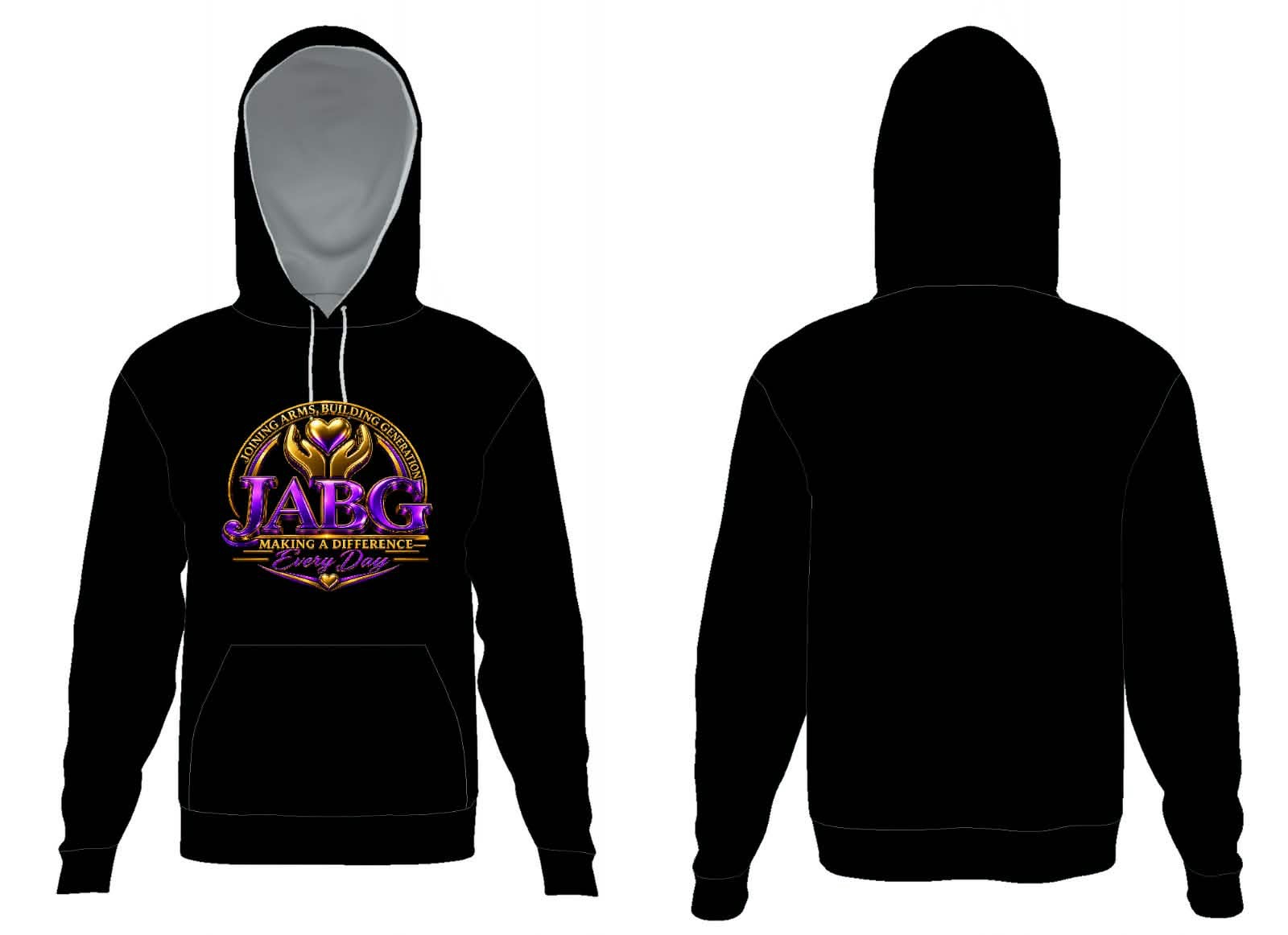 JABG Black Hoodie
