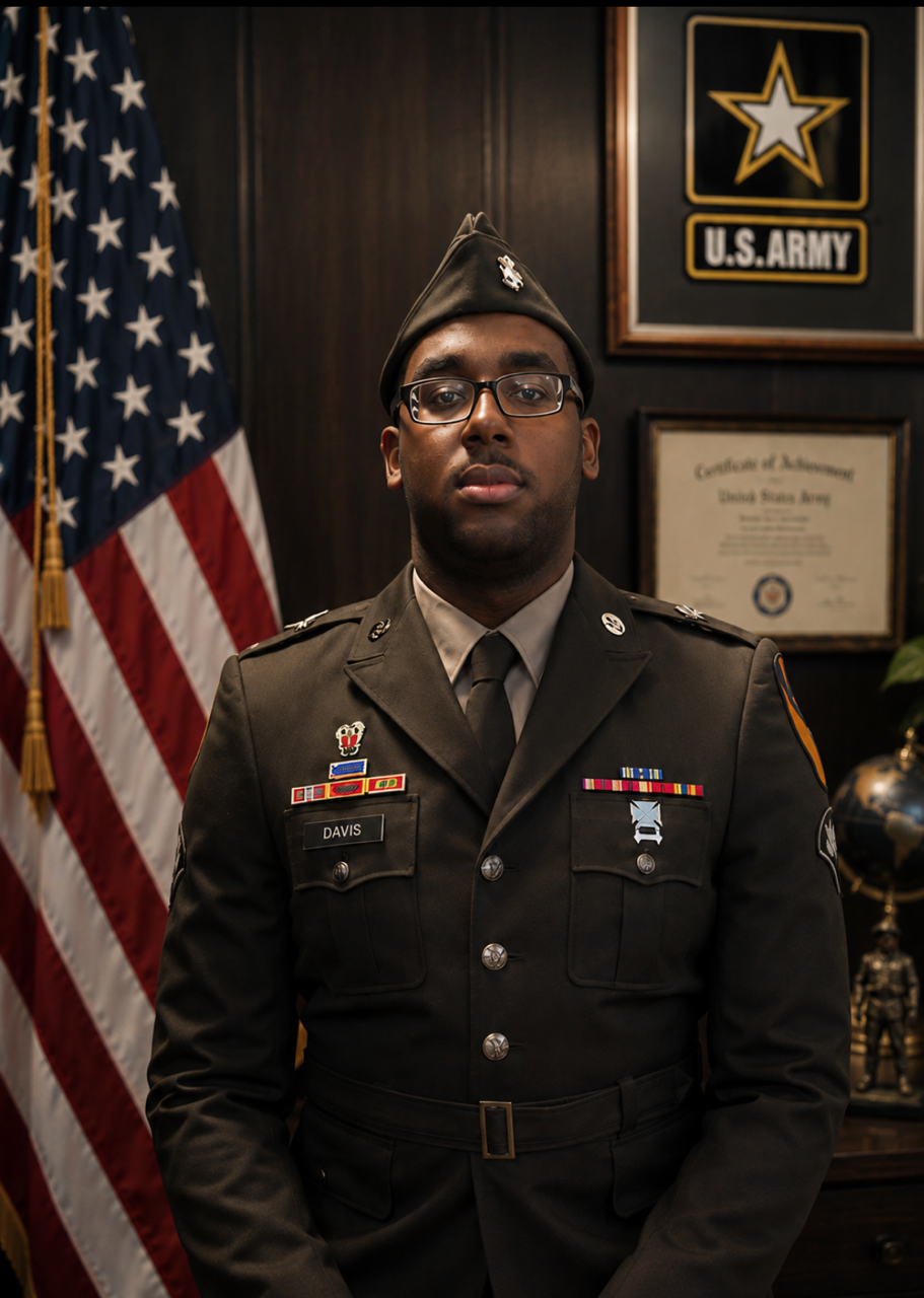 Portrait of JABG member Jayland Davis